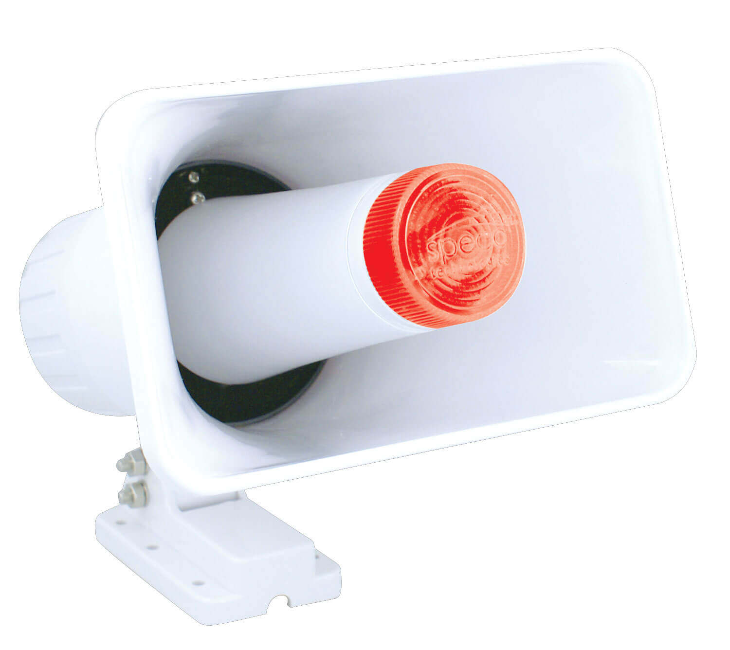 speco amplified pa speaker