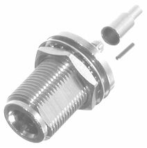 N, FEM CRIMP, REAR MNT BLKHD, N,G,T: FOR LMR-200, CBL GRP C2