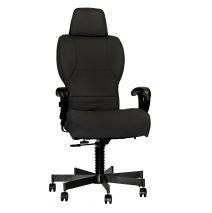 3142-EXEC - 24/7 Intensive Use Leather High Back Chair