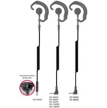 EH-389SC - LOOKOUT Series Earphone.  Ear Hook Style.