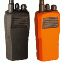 SILICO-CP200-B Oragne silicone radio skin for Motorola CP200