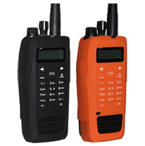 SILICO-XPR-O Orange silicone radio skin for Motorola XPR-6550