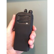 SILICO-CP200-B Black silicone radio skin for Motorola CP200