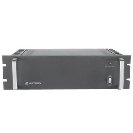 Astron LSRM-35M - 28 VDC 19" Rack Mount Power Supply with Separate Volt & Amp Meters