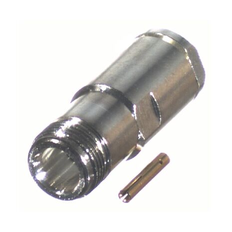N, FEM SOLDER CLAMP, S,G,T: FOR RG-8/X, CBL GRP X