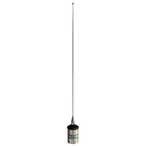 5241R - 36" VHF 3db low profile end-fed 1/2 wave heavy duty stainless steel whip.