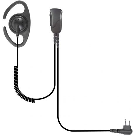 SPM-1242CQD - DEFENDER series QD® QUICK-DISCONNECT Lapel Microphone