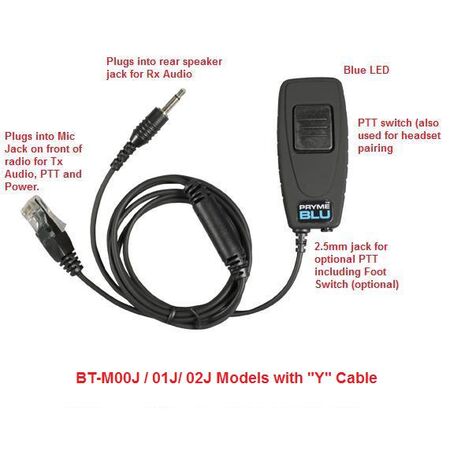 BT-M01J - Bluetooth Adapter Kit for Kenwood Mobile radios