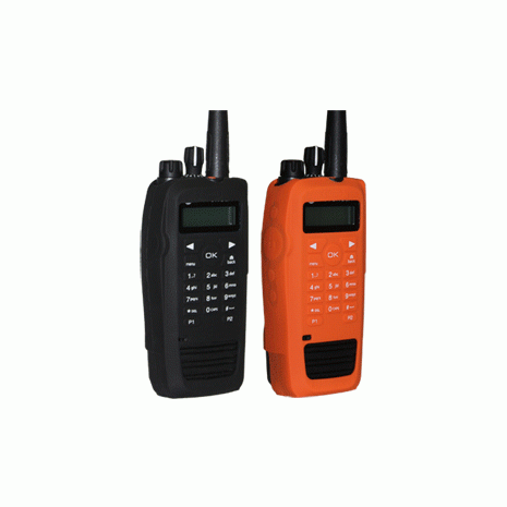 SILICO-XPR-O Orange silicone radio skin for Motorola XPR-6550