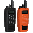 SILICO-XPR-O Orange silicone radio skin for Motorola XPR-6550