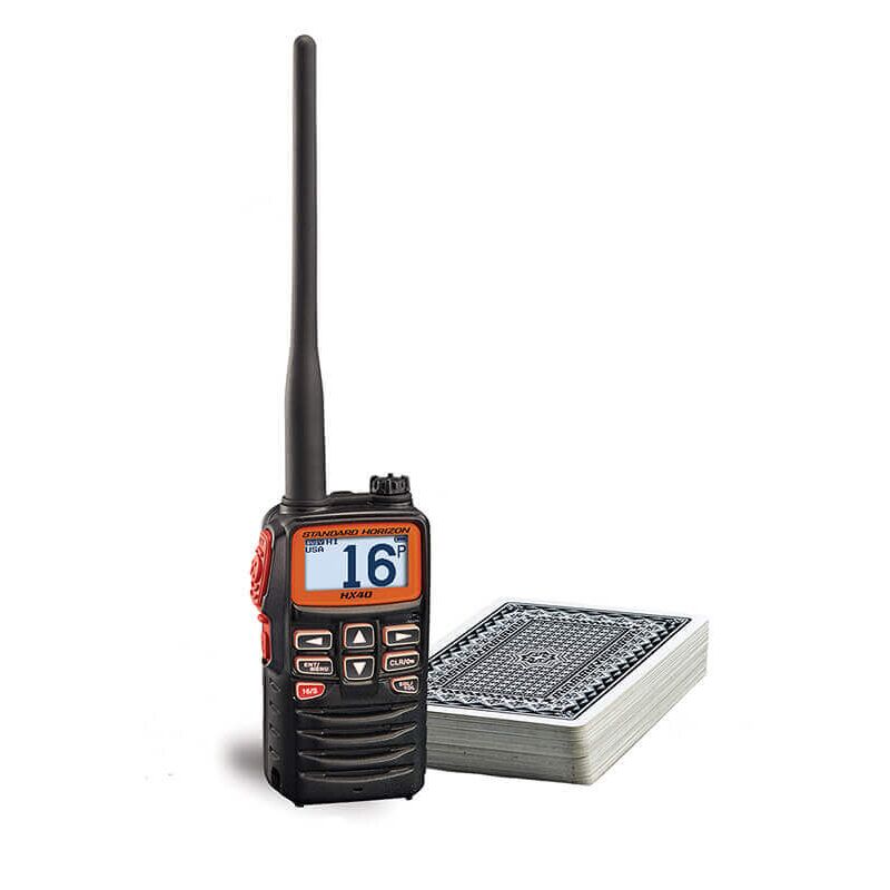 Marine Radios Handheld VHFs Standard Horizon HX40 6W Ultra